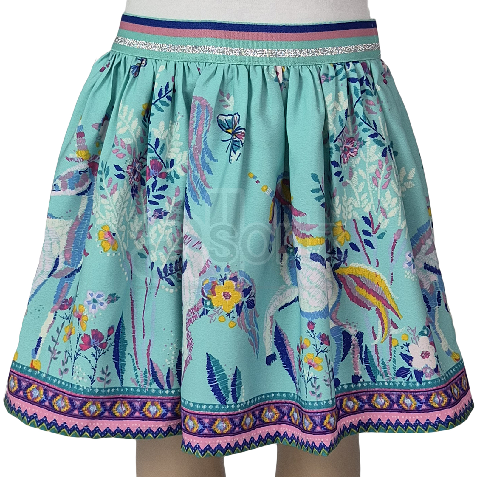 Girls Unicorn Summer Skirt ex MNSN Lined New Uk Party Pretty Girly Butterfly Age - Picture 12 of 12
