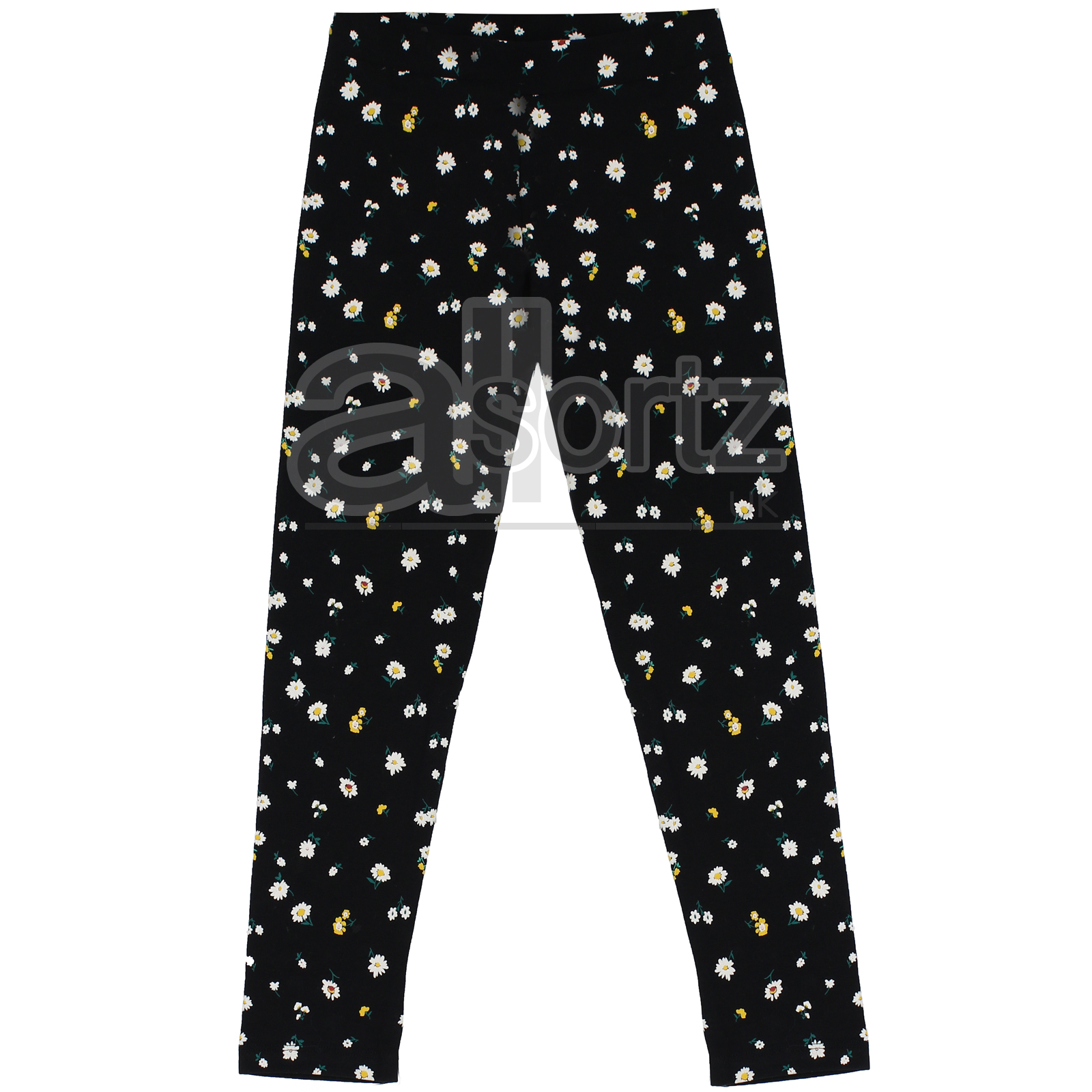 Girls UK Store Cotton Rich Stretch Leggings Camo Dotty Ditsy Floral M S L Age - Picture 5 of 6