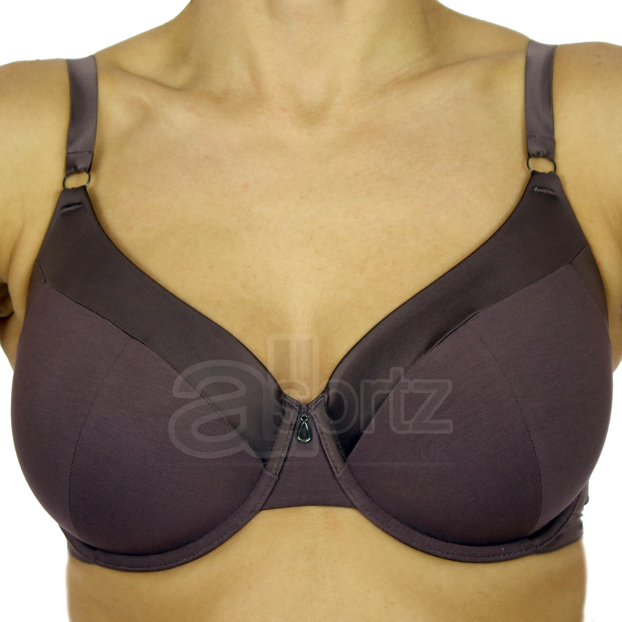 Ladies Underwired T-shirt Bra M S Memory Foam Girls Full Cup Multiple Colours - Picture 12 of 12