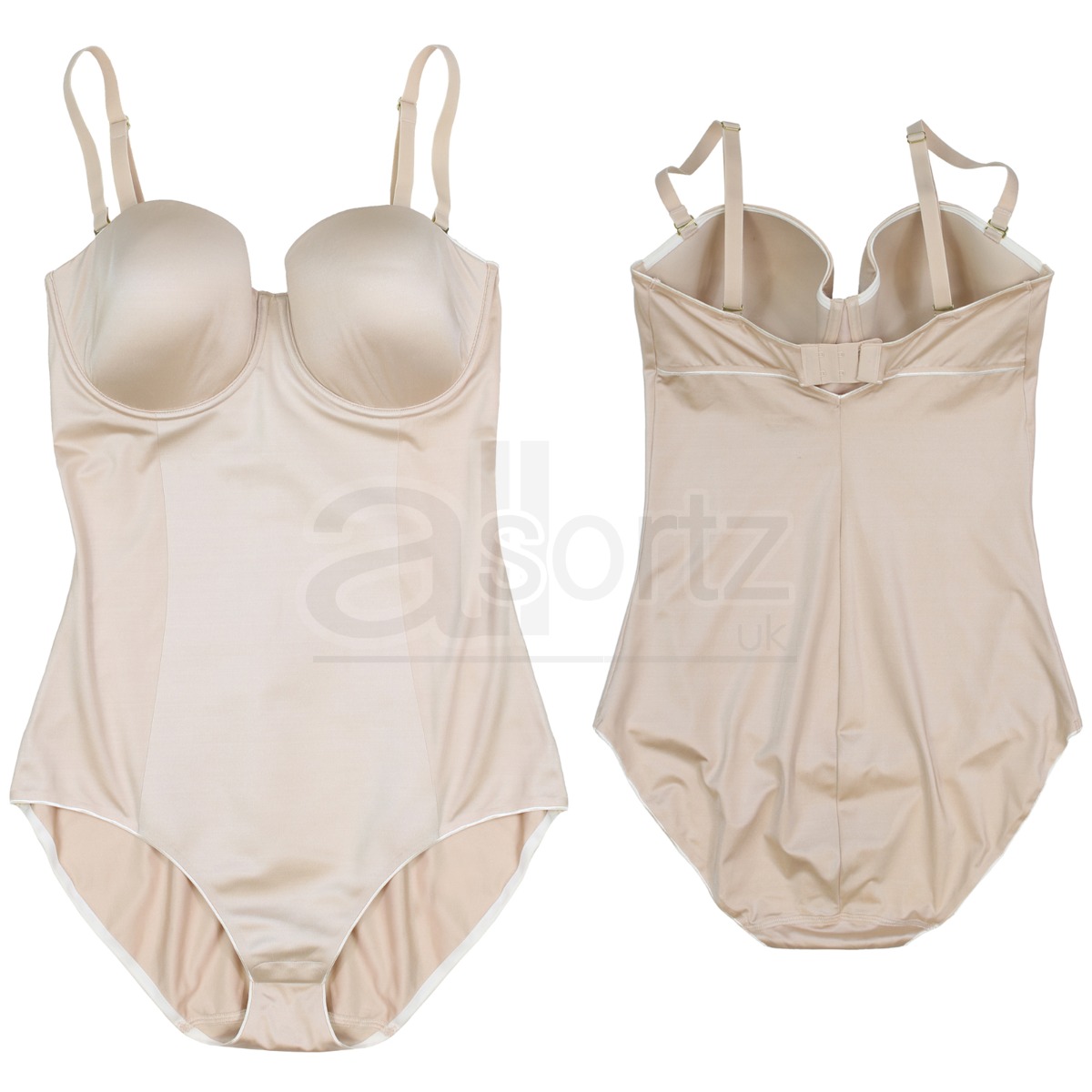 Ladies Shapewear Full Control Body Shaper Underwired Bra Slimming Strapless | eBay