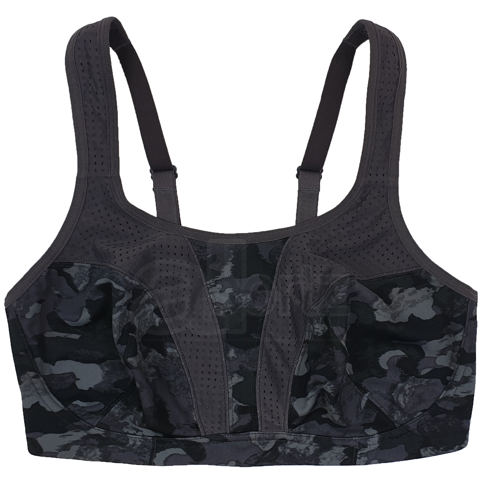 Ladies ex M S Multiway Sports Bra High Impact Non Wired Size 32-42 A-H Plus Size
