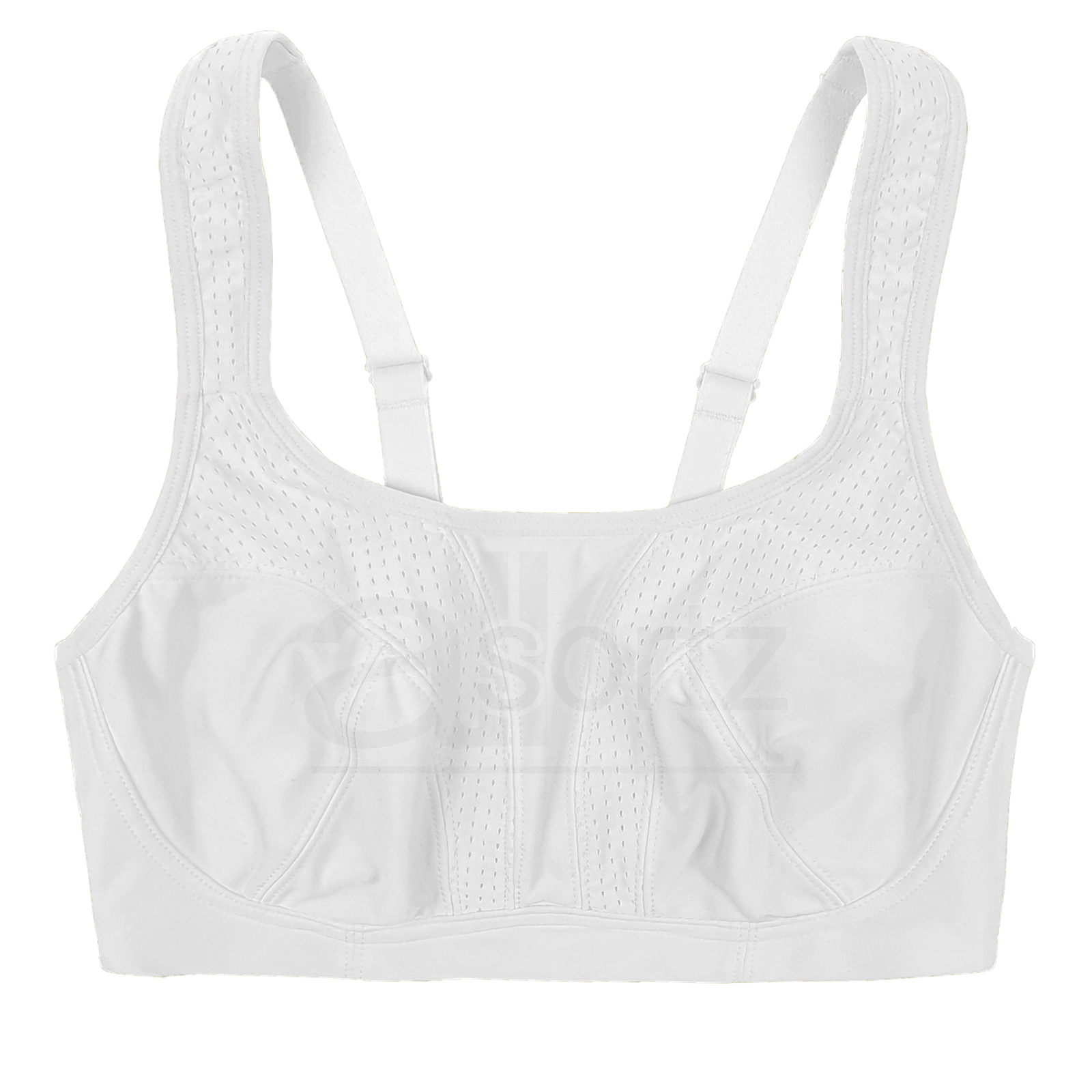 Ladies ex M S Multiway Sports Bra High Impact Non Wired Size 32-42 A-H Plus Size - Picture 16 of 21