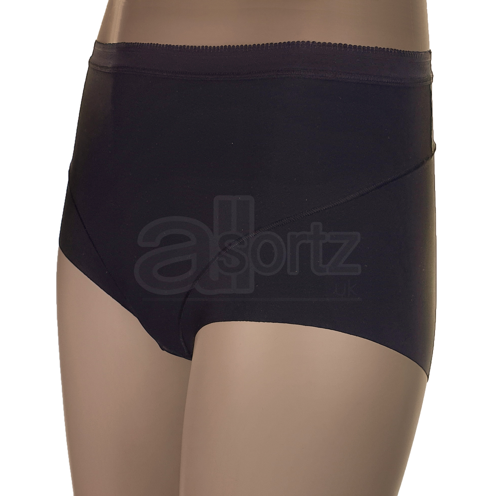New Ladies Ex M S No VPL Light Control Full Briefs Knickers Black Nude UK Size - Picture 8 of 9