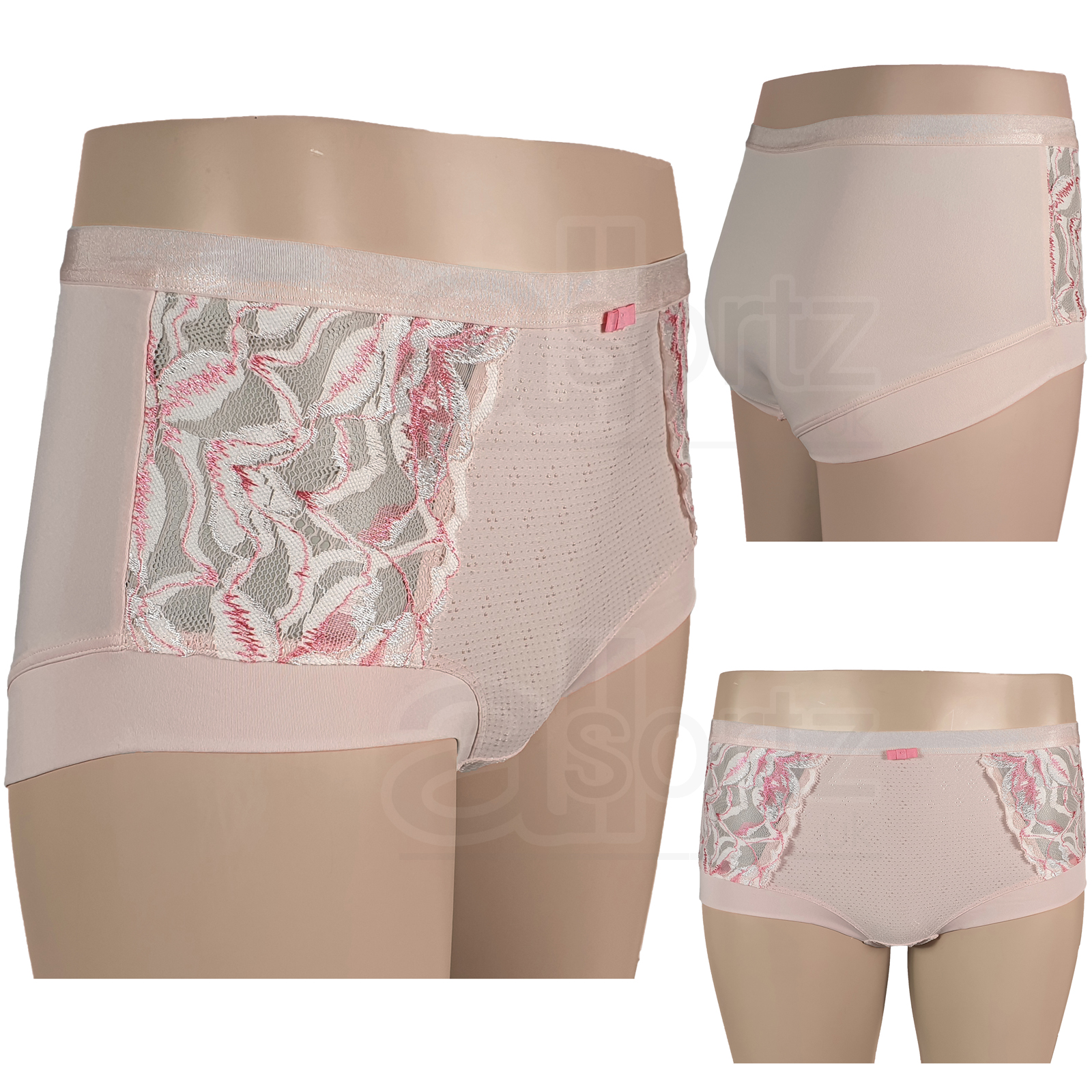 Ladies High Rise Shorts Briefs Knickers ex M S Multiple Colours New UK Size - Picture 13 of 18