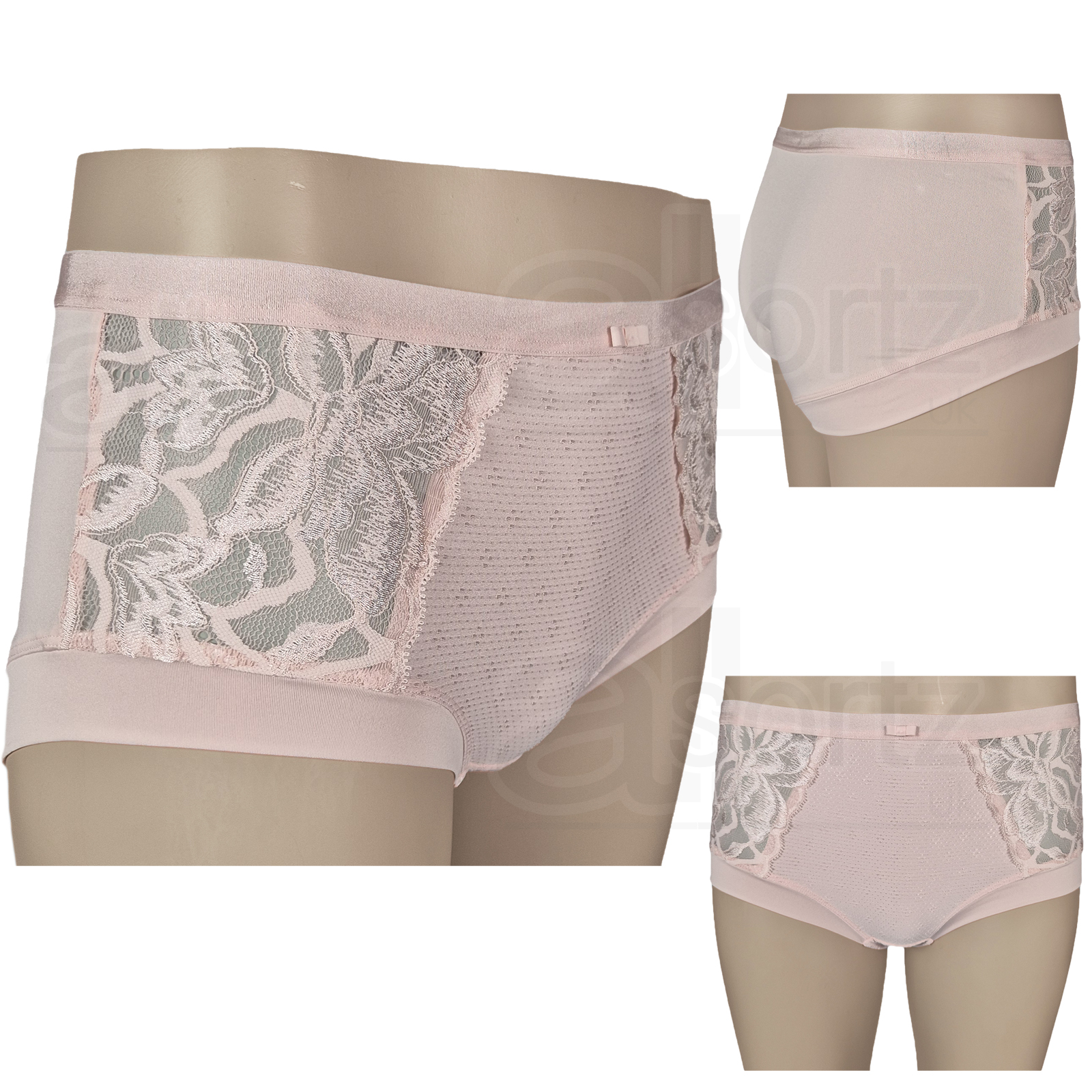 Ladies High Rise Shorts Briefs Knickers ex M S Multiple Colours New UK Size - Picture 14 of 18