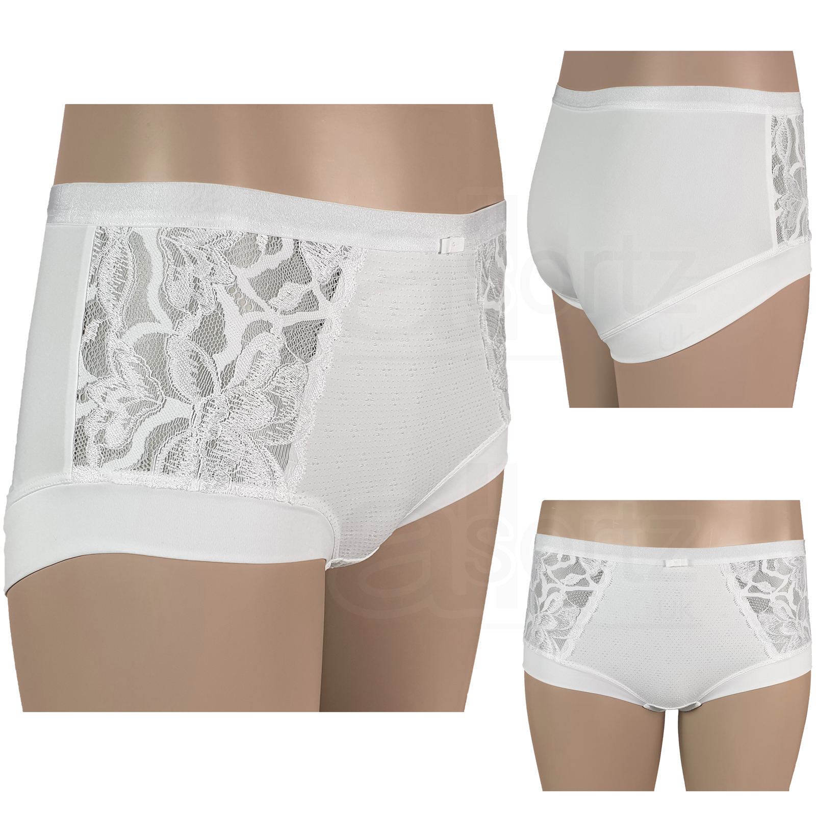 Ladies High Rise Shorts Briefs Knickers ex M S Multiple Colours New UK Size - Picture 15 of 18