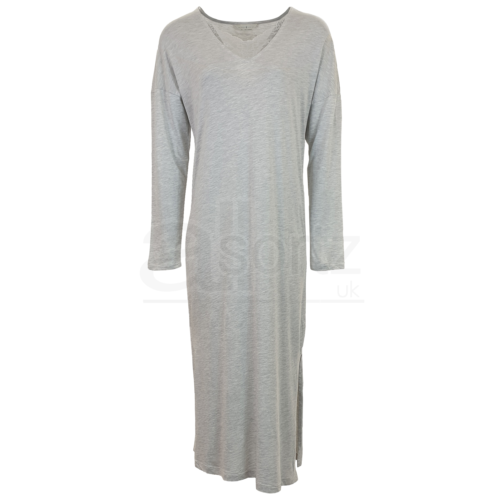 Ladies Cotton Modal Long Sleeve Nightdress Womens Nightie New Uk Size M S L - Picture 10 of 12