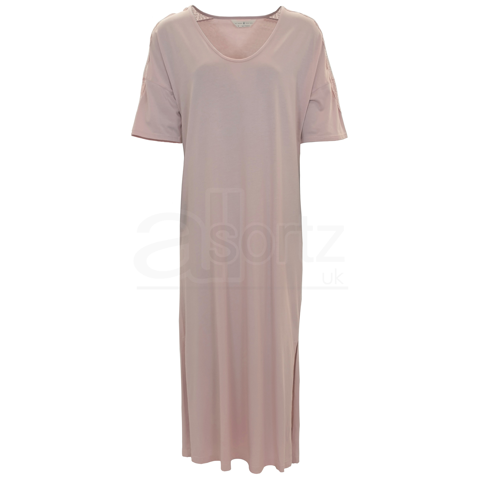 Ladies Cotton Modal Short Sleeve Longer Nightdress Womens Nightie ex M S UK Size - Picture 12 of 12