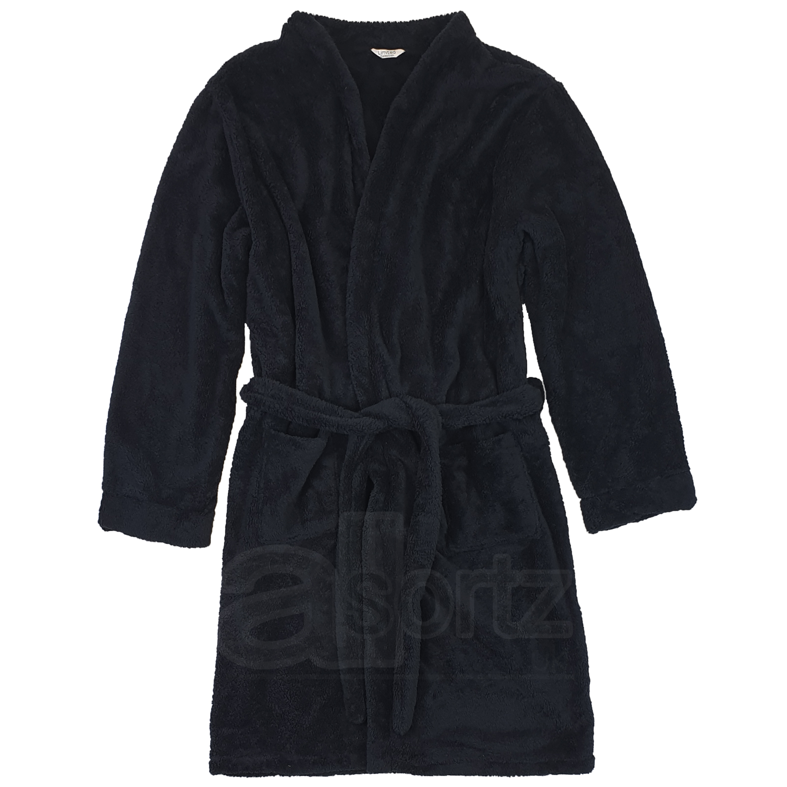 Mens Gents Dressing Gown Robe Ex M S Luxury Super Soft Fleece Many Colours Size - Picture 13 of 18