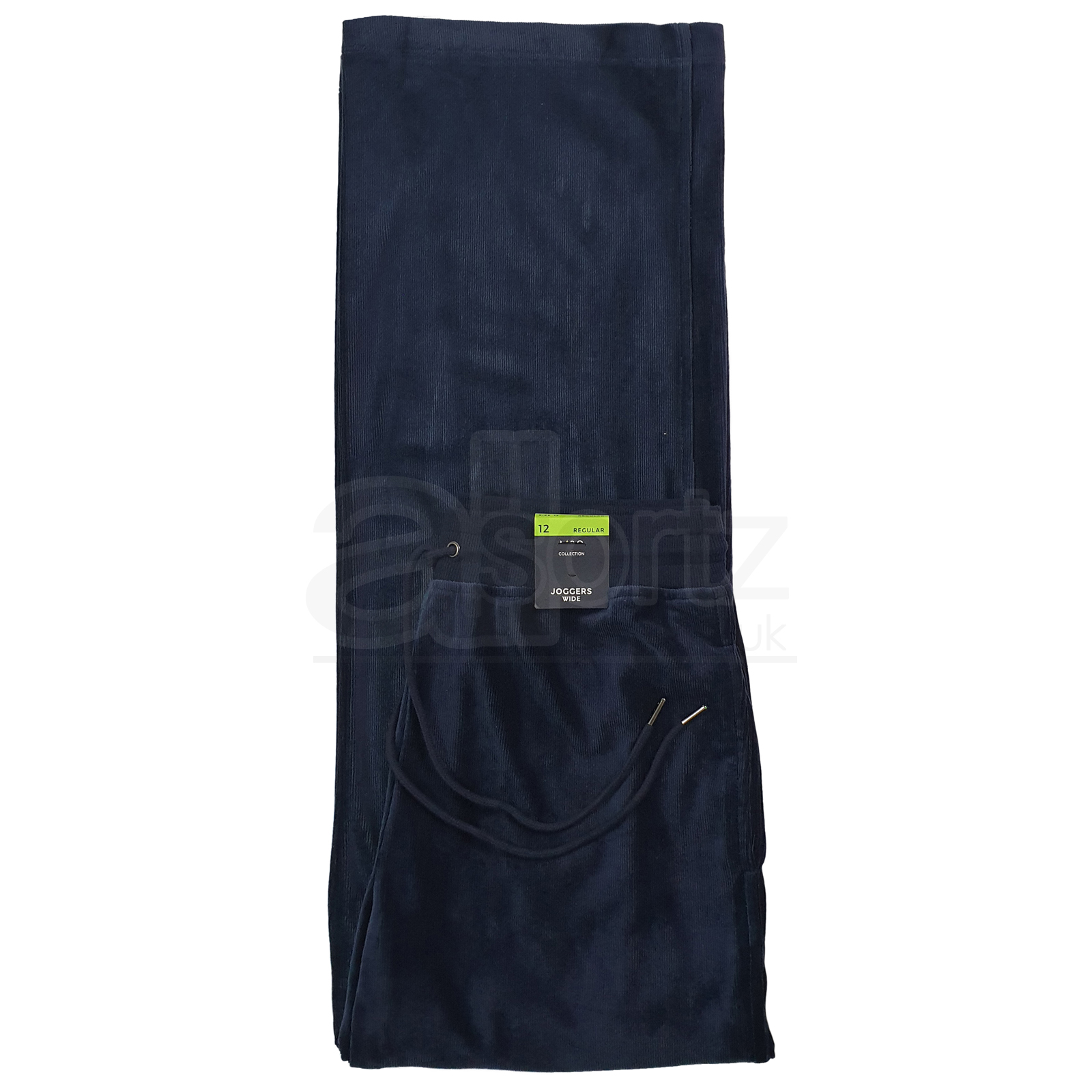 New Ladies Soft Velour Joggers Wide Leg Trousers Smart Casual Uk Size M S L - Picture 16 of 19