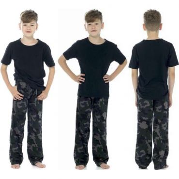 Childrens Camouflage Pyjama Set