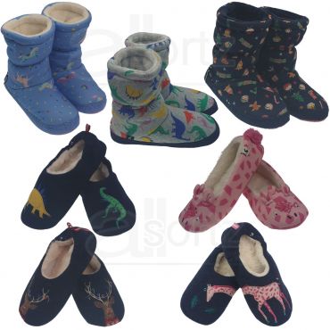Childrens Character Slippers / Slipper Boots