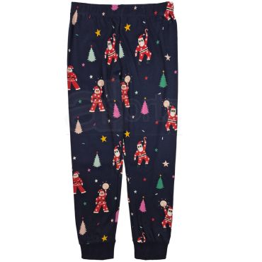 Childrens Disco Santa Christmas Pyjamas