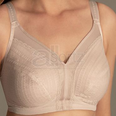 Ladies Total Support Almond (Nude) Full Cup Non Wired Bra