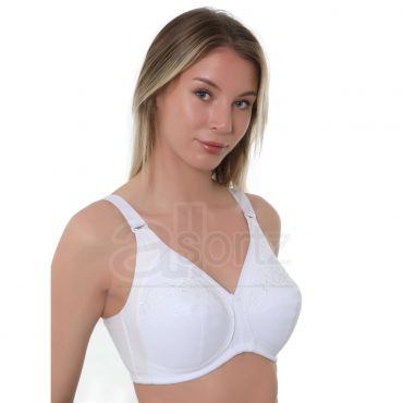 Ladies Gemm Cotton Rich Non Wired Bra