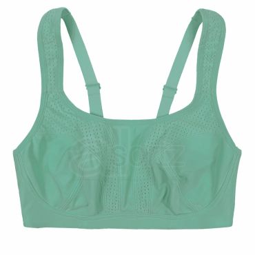 Ladies Aqua Non Wired Sports Bra