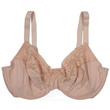 Ladies Underwired Full Cup Minimiser Bra (Pink)