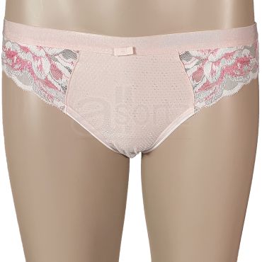 Ladies Embossed Bikini Briefs Knickers
