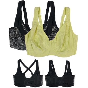 Multipack of 2 Ultimate Support Underwired Sports Bras