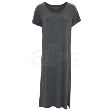 Ladies Short Sleeve Cotton Modal Longer Nightdress