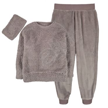 Ladies Co-ord Borg & Fleece Lounge Sets