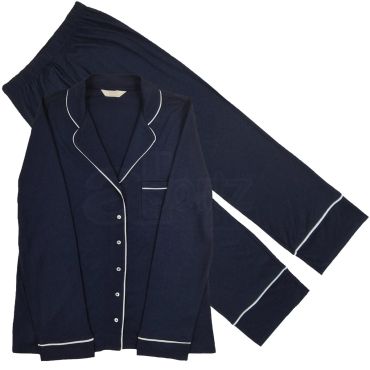 Ladies Cotton Modal Revere Pyjamas