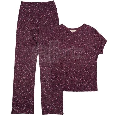 Ladies Cotton Short Sleeve Pyjamas