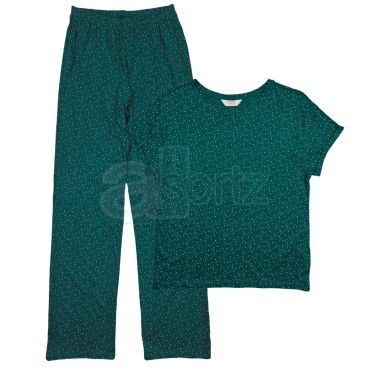 Ladies Cotton Spot Print Pyjamas