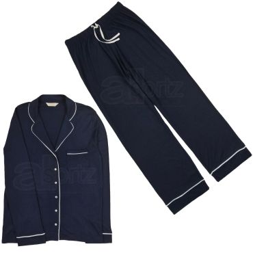 Ladies Cotton Modal Revere Pyjamas