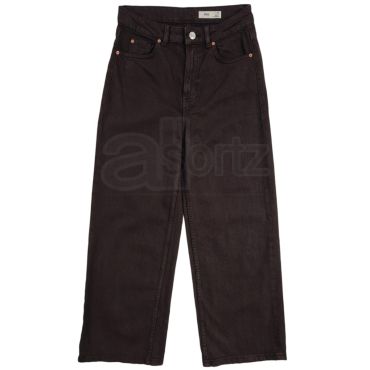 Ladies Wide Leg Denim Jeans