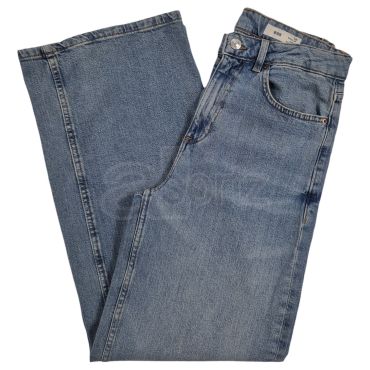 Ladies Wide Leg Denim Jeans