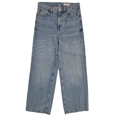 Ladies Wide Leg Denim Jeans