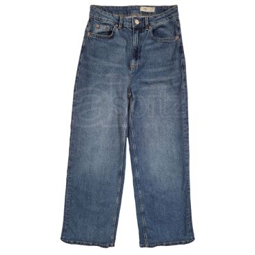 Ladies Wide Leg Denim Jeans