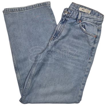 Ladies Wide Leg Denim Jeans