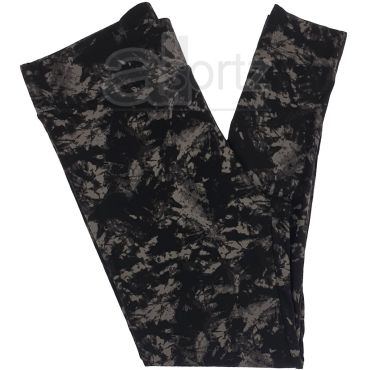 Ladies High Waist Grey Mix Print Leggings