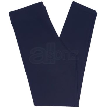 Ladies Navy Cotton Rich Stretch Leggings