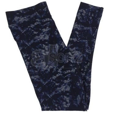 Ladies High Waist Blue Mix Print Leggings