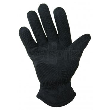 Mens Black & Grey Ski Gloves