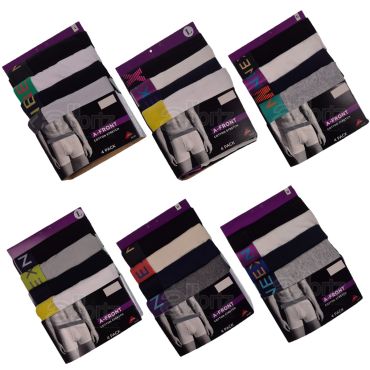 Mens 3-Pack Stretch Cotton Rich Trunks