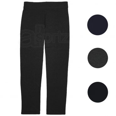 Ladies Cotton Rich Straight Leg Joggers