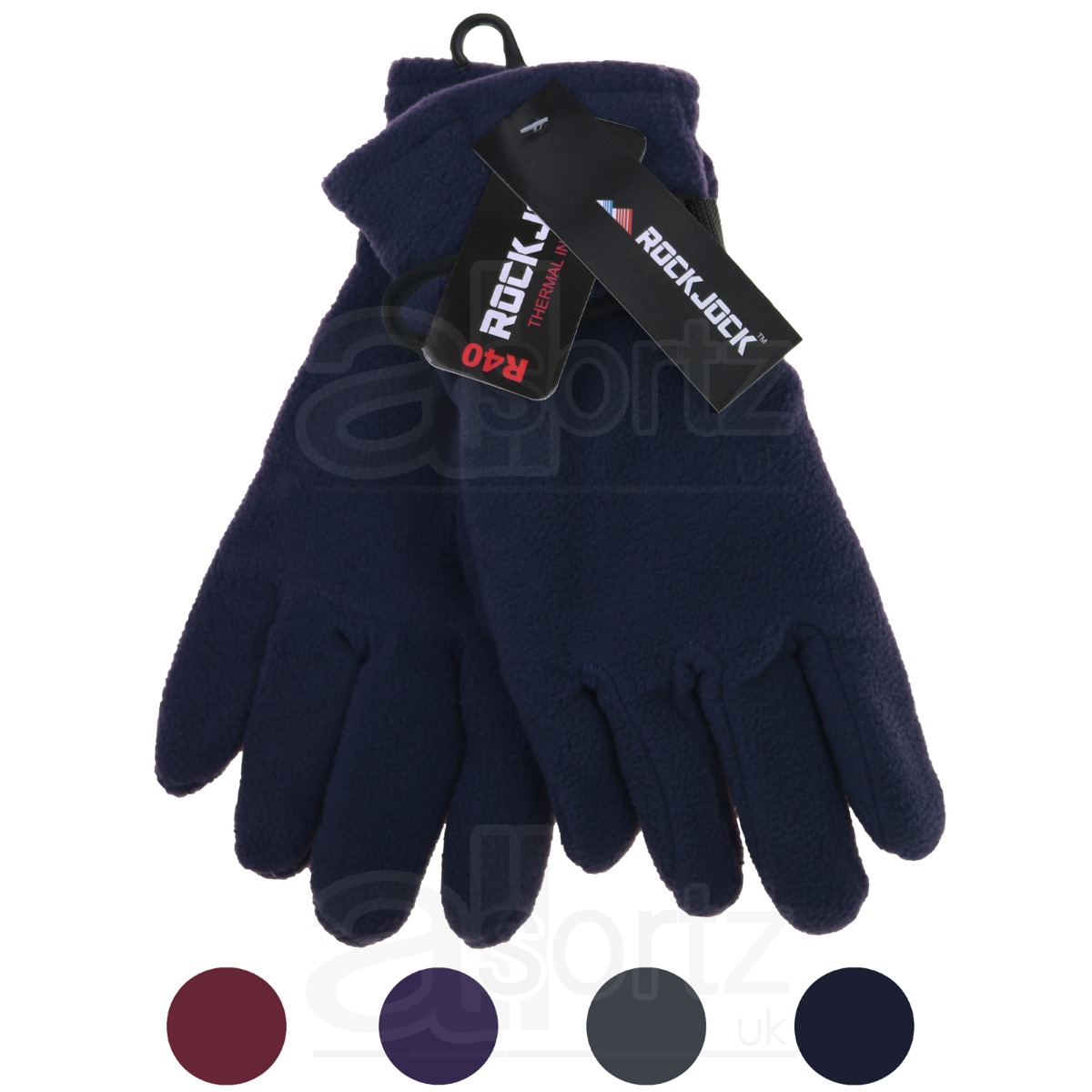 Ladies Insulated Polar Fleece Gloves Super Soft Warm Winter Thermal